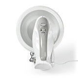 Nedis Batidora Mezcladora Bol Giratorio 2lt  200 W  5 Ajustes Velocidad Funcion Turbo Blanco/Gris
