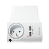 Steckdosenadapter2x  Usb-Port+L Adeschalefrankr.