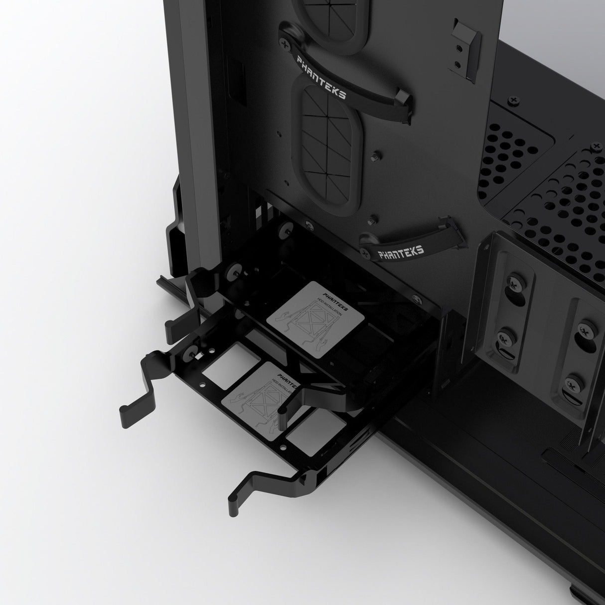 Caja Tour Micro Atx Phanteks Enthoo Evolv  Con Paneles De Cristal (Negro)