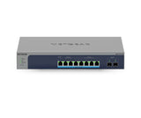 Netgear Smart Ms510txup Conmutador L3 Lite Inteligente 4 X 100/1000/2.5g (Poe++) + 4 X 100/1000/2.5/5/10g (Poe++) + 2 X 10 Gigabit Sfp+ (Enlace De Subida) Montaje En Rack Sobremesa Poe++ (295 W)