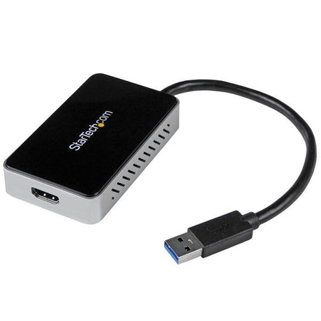 EAN 0065030850629 - StarTech.com USB32HDEH Adaptador gráfico USB 1920 x 1200 Pixeles Negro imagen 1