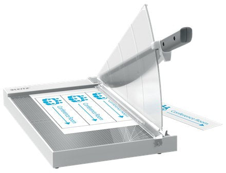 Leitz Precision Office A4+ Guillotina De Papel - Recorta Hasta 15 Hojas - Formato A4 - Corte Acero Rectificado De Precision