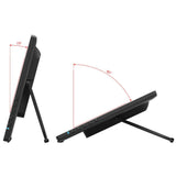 Monitor 23.8" Tactil Dp Hdmi Hannspree Ht249ppb Fhd 75hz 400 Cd/M2 2x2w Vesa 100x100 Portable