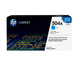 EAN 0883585595709 - HP 504A Cyan Original LaserJet Toner Cartridge cartucho de tóner 1 pieza(s) imagen 1