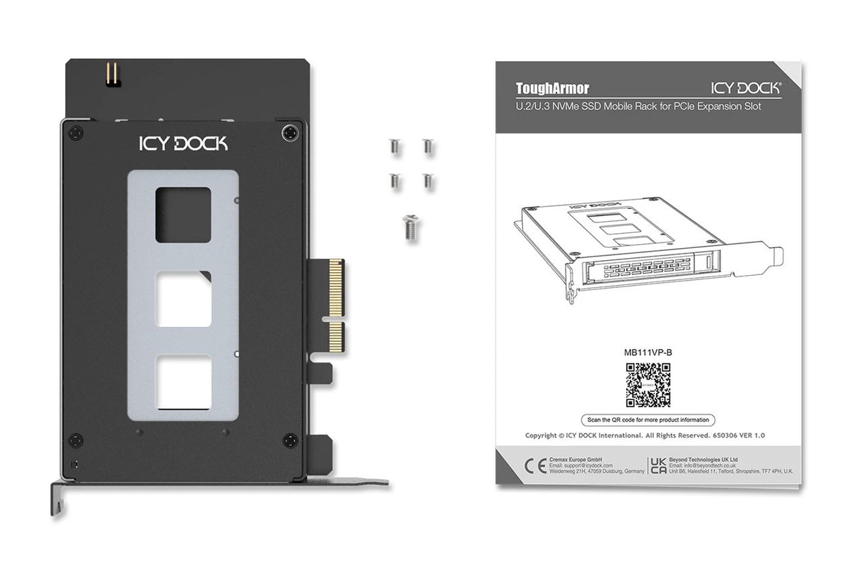 EAN 4713227445979 - Icy Dock MB111VP-B caja para disco duro externo Caja externa para unidad de estado sólido (SSD) Negro 2.5 imagen 8