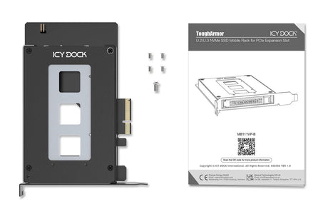 EAN 4713227445979 - Icy Dock MB111VP-B caja para disco duro externo Caja externa para unidad de estado sólido (SSD) Negro 2.5 imagen 8