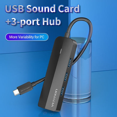 EAN 6922794751996 - Vention TGQBB hub de interfaz Negro imagen 2