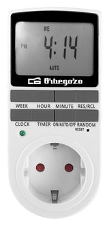EAN 8435568400863 - Orbegozo PG 25 contador eléctrico Negro, Blanco Programador eléctrico diario/semanal imagen 2