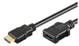 S-Impuls Hdmi-A Cable Alargador, 4k, Negro, 1m