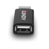 EAN 4002888712637 - Lindy 71263 cambiador de género para cable USB Type A Negro imagen 4