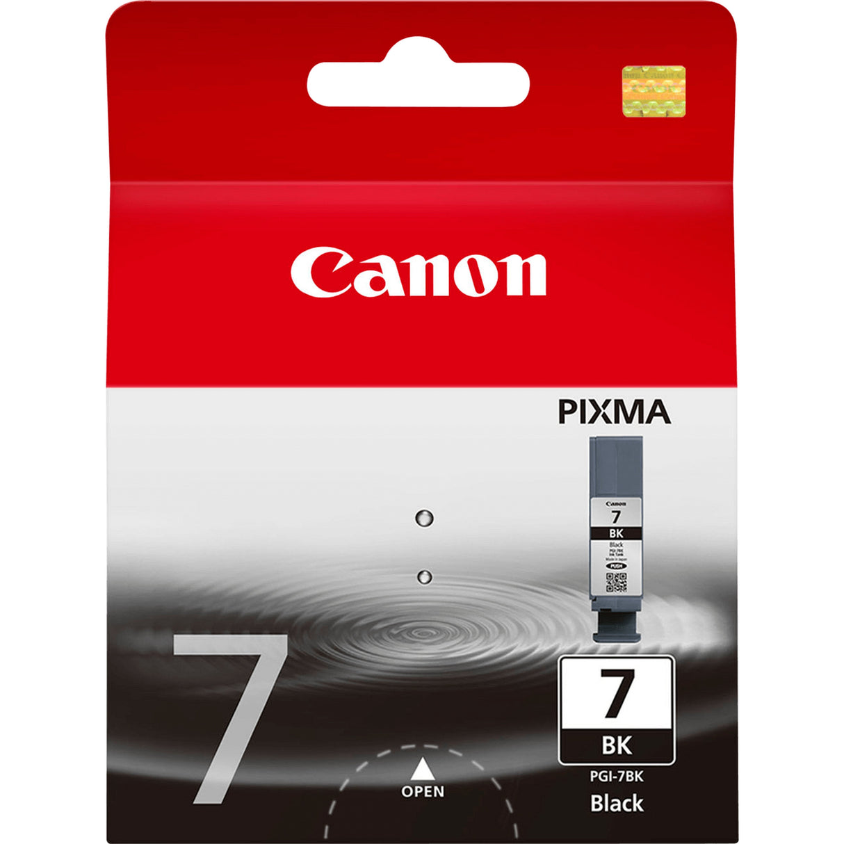 Tinta Original Canon Pgi 7k Negra 25ml