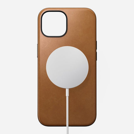 EAN 0856500016061 - Nomad Modern Leather Case funda para teléfono móvil 15,5 cm (6.1") Bronceado imagen 2
