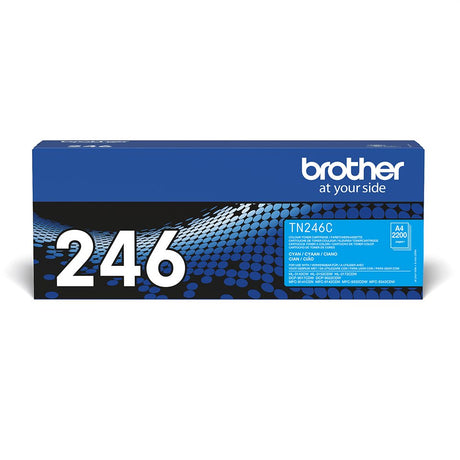 EAN 4977766745659 - Brother TN-246C cartucho de tóner 1 pieza(s) Original Cian imagen 1