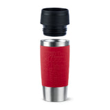 Taza Térmica  Emsa Travel Mug Clásica Rojo Oscuro/Acero Inoxidable, 0,36 Litros N2020400