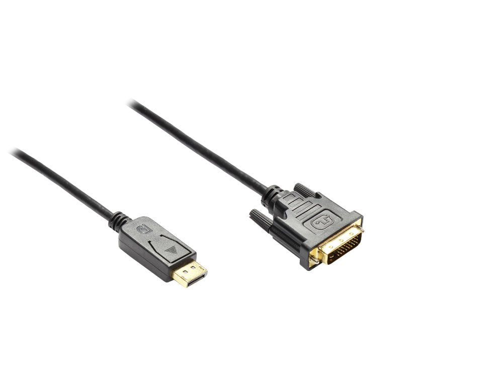 Alcasa Dp - Dvi-D 5m Displayport Negro