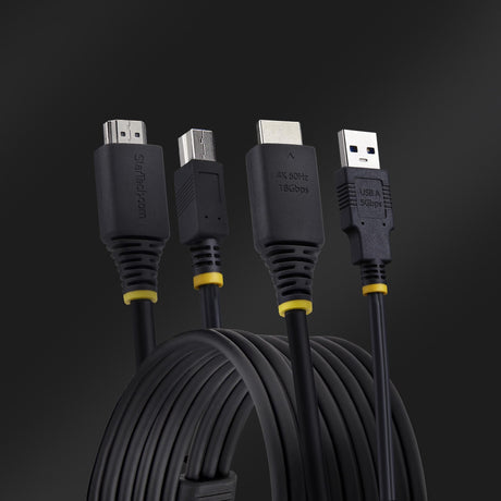EAN 0065030918046 - StarTech.com HU1226-KVM-CABLE cable para video, teclado y ratón (kvm) Negro imagen 5