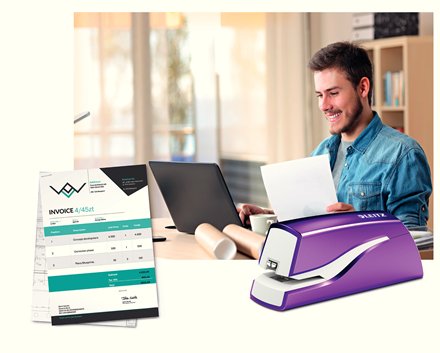 Leitz Elektrohefter Nexxt Series Wow 5566 Violeta-Metallic
