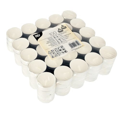 Papstar Teelichter Blanco 100 Ud.