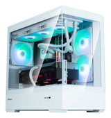Caja Pc   Zalman P30 V2 Microatx Mini Tower 3 Fansrgb Wh