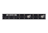 Conmutador Kvm  2 Puertos Hdmi 4k Usb 2.0 Para Dos Pantallas  Aten-Aten-742h