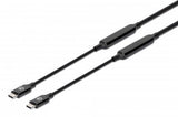Cable Usb 3.2 Gen 2 Activo Tipo-C Manhattan 3m 10gbps 60w