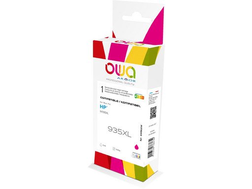 Owa Tinta Compatible Con Hp 935xl M Magenta C2p25ae