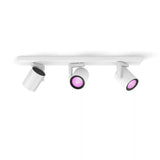 Philips Hue Blanco&Col. Amb. Argenta Spot 3 Flg. Weiss 3x4.2w