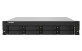 EAN 0885022020171 - QNAP TS-832PXU NAS Bastidor (2U) Annapurna Labs AL324 4 GB DDR4 0 TB QNAP Turbo System Aluminio, Negro imagen 1