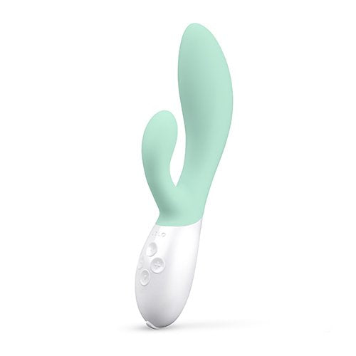 Lelo - Ina 3 Verde Vibrador Rabbit Lujo Verde Agua