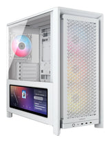 Corsair Geh Midi Frame 4000d Lcd Rs Argb Mid-Tower, Blanco