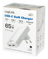 Logilink Pa0368 Cargador De Dispositivo Móvil Universal Blanco Corriente Alterna Carga Rápida Interior