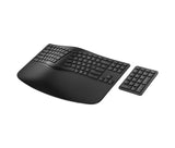 EAN 0197192177457 - HP 960 BLK Ergonomic Wireless Keyboard teclado Hogar RF Wireless + Bluetooth Negro imagen 11