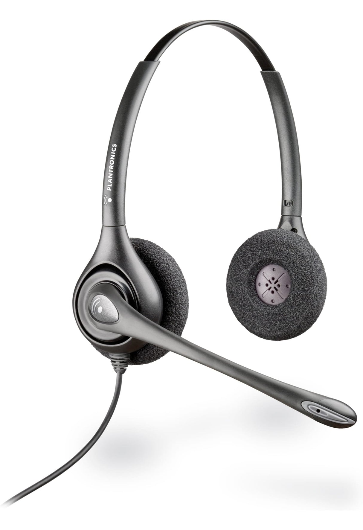 EAN 0197498152462 - Poly HW261N Supraplus Binaural Dual Headset +Pouch Alámbrico Diadema Oficina/Centro de llamadas Negro imagen 1