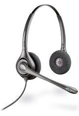 EAN 0197498152462 - Poly HW261N Supraplus Binaural Dual Headset +Pouch Alámbrico Diadema Oficina/Centro de llamadas Negro imagen 1
