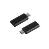 S-Conn 14-05019 Cambiador De Género Para Cable Usb 2.0 Microb Usb 3.1 C Negro