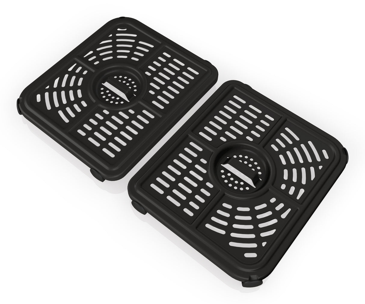 EAN 0622356270373 - Ninja AF500EU freidora Doble 10,4 L Independiente 2470 W Freidora de aire caliente Negro, Acero inoxidabl imagen 8