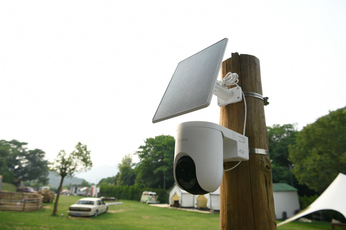 Ezviz Camara Wifi Exterior Hb8 2k+ 4mp Panoramica/Inclinacion Con Bateria