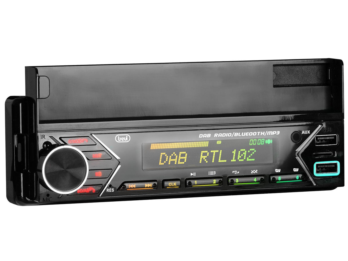 Radio Coche Trevi Scd 5753 Dab Dab Mp3+Rds+Usb+Aw+Sd