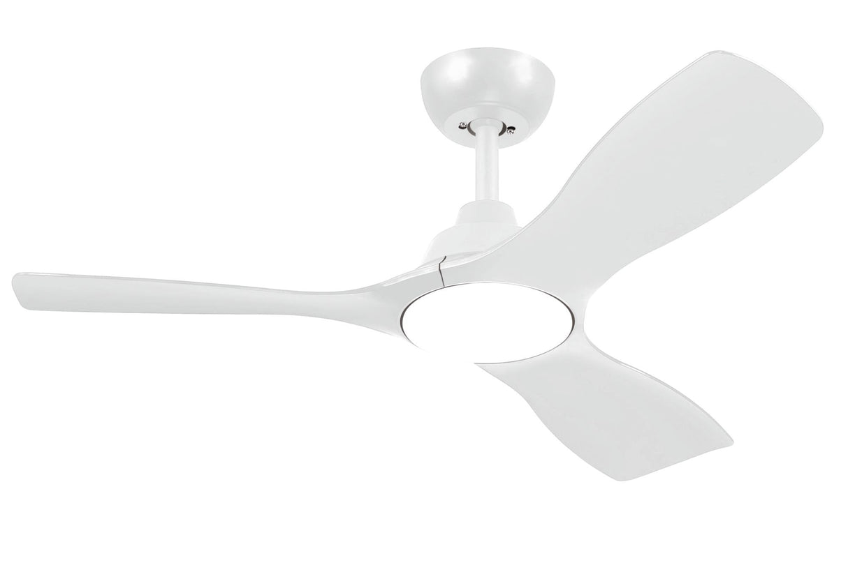 Ventilador De Techo Philips Olas 28+24w Plafon Led 30-43-65k Mando A Distancia Blanco 3 Aspas