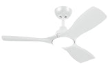 Ventilador De Techo Philips Olas 28+24w Plafon Led 30-43-65k Mando A Distancia Blanco 3 Aspas