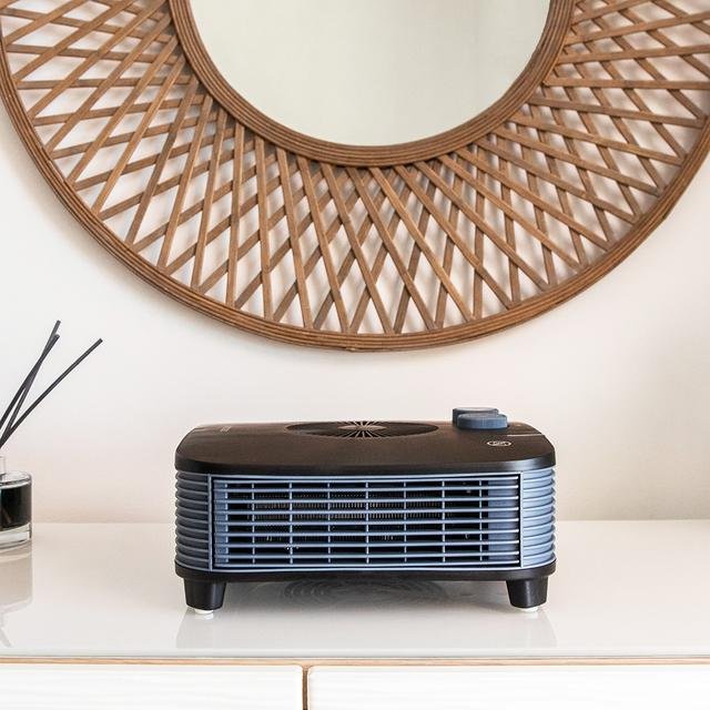 Calefactor Cecotec 08255  Eléctrico Interior Negro, Gris 2000 W Ventilador Eléctrico