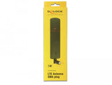 Delock Antena Lte Macho Sma 2 Dbi Omnidireccional Con Unión De Inclinación Negro