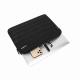 Coolbox Funda Impermeable Para Mini Ordenador Portátil 11.6" O Tablet (32,5 X 24 Cm). Negro Y Azul