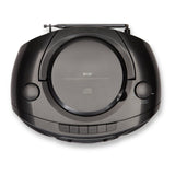 Radio Cd Cassette Portátil Aiwa Bbtc 660 4w Rms Usb Bluetooth Gris
