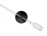 Delock Cablehalter Set Selbstklebend 6 Stück Schwarz