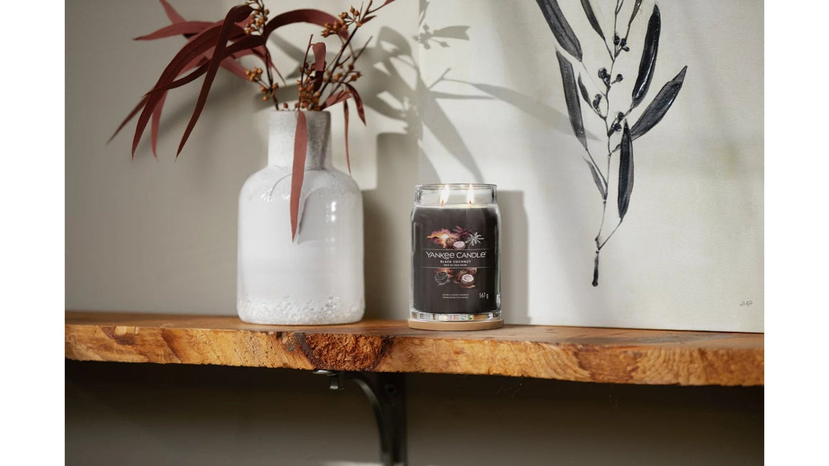 Yankee Candle Signature Vela Grande De Coco Negro 567g