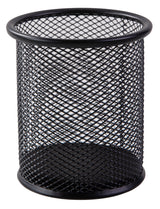Deli Cubilete Metalico De Rejilla Negro