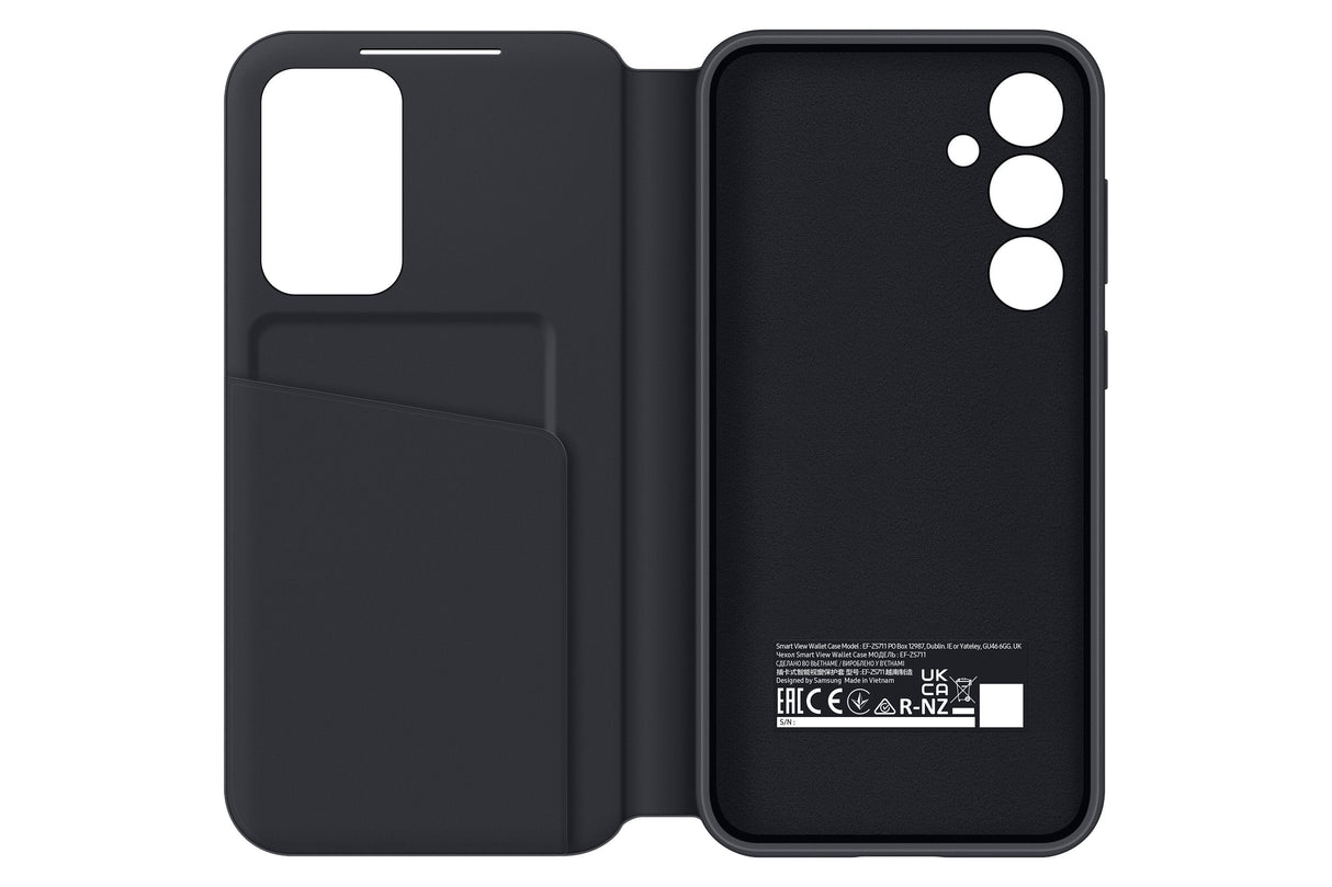 Samsung Smart View Wallet Case, Funda Negra, Samsung Galaxy S23 Fe Ef-Zs711cbegww