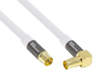 Good Connections Tv Antennencable Smartflex Gew Weiss 2m