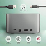 EAN 8595247907707 - Axagon AXG ADSA-DC - Docking- und Kopierstation 2x 2.5''/3.5'' SATA USB 3.0 - Digital/Daten USB 3.2 Gen 1 imagen 7